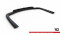 Mittlerer Cup Diffusor Heck Ansatz DTM Look passend für Mercedes-Benz S Coupe AMG-Line C217 Facelift schwarz Hochglanz