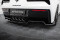 Mittlerer Cup Diffusor Heck Ansatz DTM Look für + Heck Ansatz Flaps Diffusor für Chevrolet Corvette C7 schwarz Hochglanz