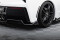 Mittlerer Cup Diffusor Heck Ansatz DTM Look für + Heck Ansatz Flaps Diffusor für Chevrolet Corvette C7 schwarz Hochglanz