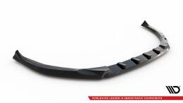 Cup Spoilerlippe Front Ansatz passend für Peugeot 308 GT Mk3 schwarz Hochglanz