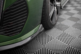 Cup Spoilerlippe Front Ansatz passend für Peugeot 308 GT Mk3 schwarz Hochglanz