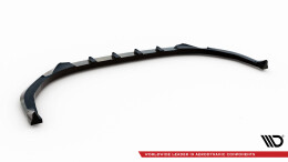 Street+ Spoilerlippe Front Ansatz passend für Peugeot 308 GT Mk3 schwarz Hochglanz