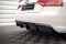 Heck Ansatz Diffusor passend für Audi A5 8T Facelift (Doppelauspuff li.) schwarz Hochglanz