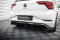 Heck Ansatz Diffusor passend für VW Polo GTI Mk6 Facelift schwarz Hochglanz