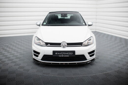 Cup Spoilerlippe Front Ansatz V.5 für VW Golf R /...