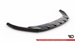 Cup Spoilerlippe Front Ansatz V.5 für VW Golf R / R-Line Mk7 schwarz Hochglanz