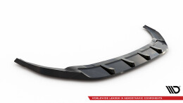 Cup Spoilerlippe Front Ansatz V.6 passend für VW Golf R / R-Line Mk7 schwarz Hochglanz