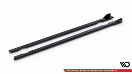 Seitenschweller Ansatz Cup Leisten V.3 für + Flaps für VW Golf R / R-Line Mk7