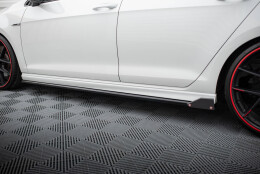 Seitenschweller Ansatz Cup Leisten V.3 passend für + Flaps passend für VW Golf R / R-Line Mk7