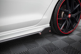 Street+ Seitenschweller Leisten V.3 + Flaps passend für VW Golf R / R-Line Mk7
