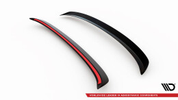 Heck Spoiler Aufsatz Abrisskante passend für VW Passat Variant B7 schwarz Hochglanz
