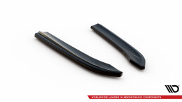 Heck Ansatz Flaps Diffusor passend für VW Passat Variant B7 schwarz Hochglanz