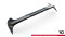 Oberer Heck Spoiler Aufsatz Abrisskante 3D passend für Porsche Macan GTS Mk1 Facelift 2 schwarz Hochglanz