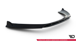 Cup Spoilerlippe Front Ansatz passend für Porsche Macan GTS Mk1 Facelift 2 schwarz Hochglanz