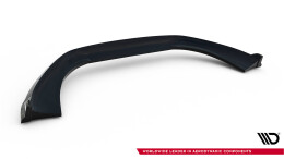Cup Spoilerlippe Front Ansatz passend für Porsche Macan GTS Mk1 Facelift 2 schwarz Hochglanz