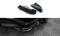 Heck Ansatz Flaps Diffusor passend für Porsche Macan GTS Mk1 Facelift 2 schwarz Hochglanz