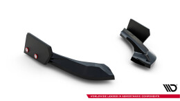 Heck Ansatz Flaps Diffusor V.5 + Flaps passend für (passend für heckansatz V.3) BMW 1er M-Paket / M140i F20 Facelift