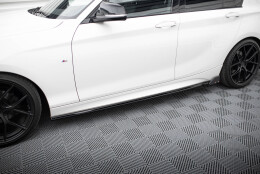 Seitenschweller Ansatz Cup Leisten für V.4 + Flaps BMW 1er M-Paket / M140i F20 Facelift