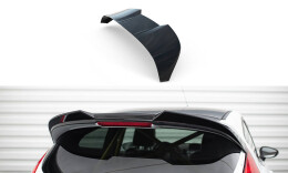 Heck Spoiler Aufsatz Abrisskante 3D passend für Ford Fiesta ST Mk7 Facelift schwarz Hochglanz