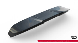 Heck Spoiler Aufsatz Abrisskante 3D passend für Ford Fiesta ST Mk7 Facelift schwarz Hochglanz