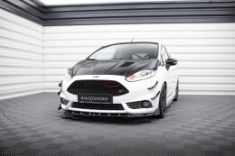 Cup Spoilerlippe Front Ansatz V.6 +Flaps für Ford Fiesta ST Mk7 Facelift