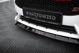 Cup Spoilerlippe Front Ansatz V.6 + Flaps passend für Ford Fiesta ST Mk7 Facelift