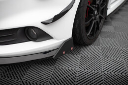Street+ Spoilerlippe Front Ansatz V.6 + Flaps passend für Ford Fiesta ST Mk7 FL