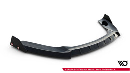 Street+ Spoilerlippe Front Ansatz V.6 + Flaps passend für Ford Fiesta ST Mk7 FL