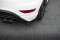 Heck Ansatz Flaps Diffusor V.3 passend für Ford Fiesta ST Mk7 Facelift schwarz Hochglanz