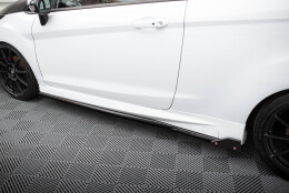 Seitenschweller Ansatz Cup Leisten V.4 + Flaps passend für Ford Fiesta ST / ST-Line Mk7