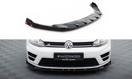 Cup Spoilerlippe Front Ansatz V.5 +Flaps für Volkswagen Golf R Mk7