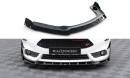 Cup Spoilerlippe Front Ansatz V.6 +Flaps für Ford Fiesta ST Mk7 Facelift