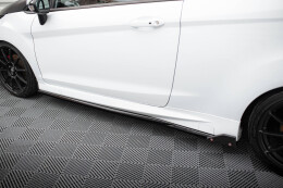 Seitenschweller Ansatz Cup Leisten V.4 + Flaps für Ford Fiesta ST / ST-Line Mk7