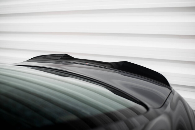 Heck Spoiler Aufsatz Abrisskante 3D passend für Audi S5 Coupe / A5 S-Line Coupe F5 Facelift schwarz Hochglanz