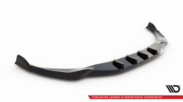 Cup Spoilerlippe Front Ansatz V.5 passend für BMW 7 M-Paket G11 / G12 Facelift schwarz Hochglanz
