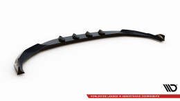 Cup Spoilerlippe Front Ansatz V.5 passend für BMW 7 M-Paket G11 / G12 Facelift schwarz Hochglanz