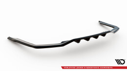 Mittlerer Cup Diffusor Heck Ansatz V.2 passend für BMW 7 M-Paket G11 / G12 Facelift schwarz Hochglanz