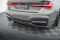 Mittlerer Cup Diffusor Heck Ansatz DTM Look V.2 für BMW 7 G11 M-Paket Facelift schwarz Hochglanz