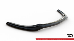 Cup Spoilerlippe Front Ansatz V.1 passend für Mercedes-Benz S W222 schwarz Hochglanz