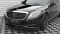 Cup Spoilerlippe Front Ansatz V.1 passend für Mercedes-Benz S W222 schwarz Hochglanz