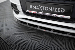 Cup Spoilerlippe Front Ansatz V.1 passend für Audi Q3 S-line 8U schwarz Hochglanz