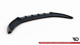 Cup Spoilerlippe Front Ansatz V.1 passend für Audi Q3 S-line 8U schwarz Hochglanz