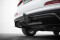 Mittlerer Cup Diffusor Heck Ansatz DTM Look passend für Audi Q3 S-line 8U schwarz Hochglanz