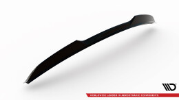 Heck Spoiler Aufsatz Abrisskante 3D passend für Alfa Romeo Giulia schwarz Hochglanz