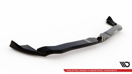 Cup Spoilerlippe Front Ansatz passend für Alfa Romeo Giulia Quadrifoglio schwarz Hochglanz