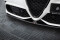 Cup Spoilerlippe Front Ansatz für Alfa Romeo Giulia Quadrifoglio schwarz Hochglanz
