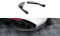 Heck Ansatz Flaps Diffusor passend für Alfa Romeo Giulia Quadrifoglio schwarz Hochglanz