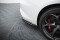 Heck Ansatz Flaps Diffusor passend für Alfa Romeo Giulia Quadrifoglio schwarz Hochglanz