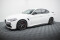 Seitenschweller Ansatz Cup Leisten passend für Alfa Romeo Giulia Quadrifoglio schwarz Hochglanz