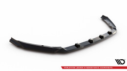 Cup Spoilerlippe Front Ansatz passend für Skoda Fabia Mk4 schwarz Hochglanz